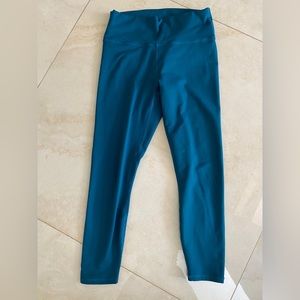 Teal Fabletics Powerhold Leggings